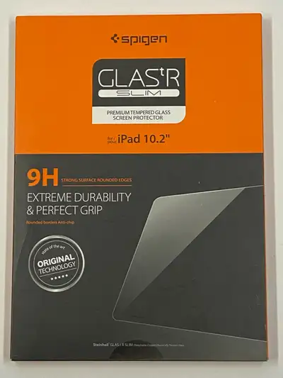 Spigen 9H Tempered Glass Screen Protector for iPad 10.2”, View more