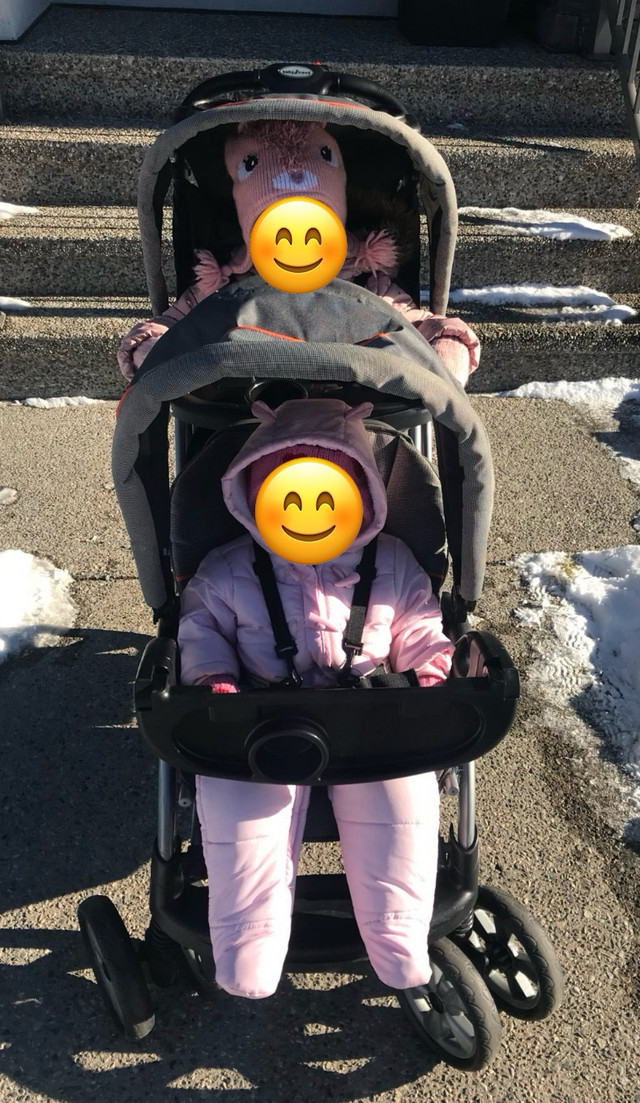 Baby Trend Double Stroller in Strollers, Carriers & Car Seats in Calgary