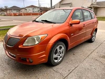 2005 Pontiac Vibe Hatchback. 269K well maintained kms. Manual transmission. This is a twin vehicle t...