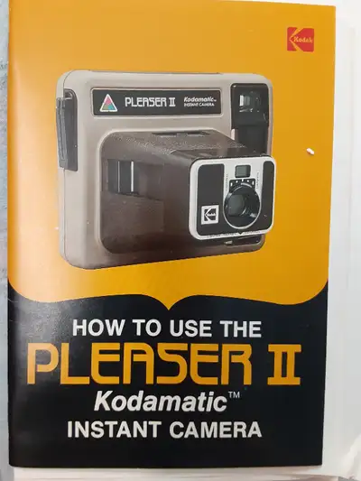 Pleaser II Kodamatic Instant Camera by Kodak, View more