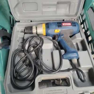 Ryobi corded drill, View more