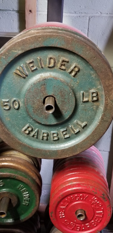 Weights - 1" Standard in Exercise Equipment in Brantford