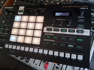 Selling a Roland Verselab MV-1, a workstation/groovebox based on the same Zencore engine as the MC-7...