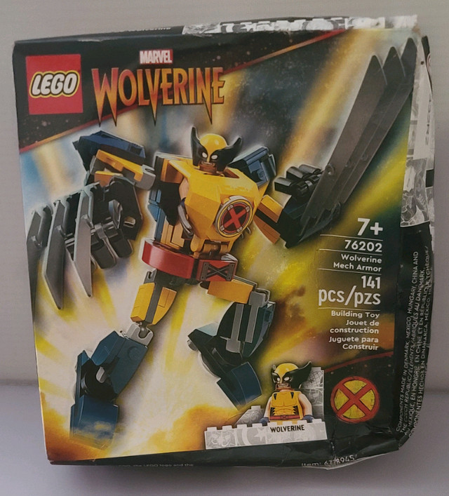 LEGO Marvel Wolverine Mech Armor 76202 Building Kit

 in Toys & Games in London - Image 2