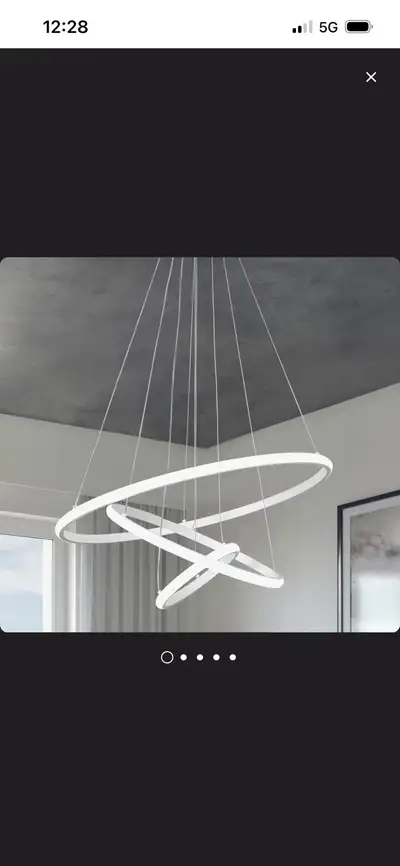New Dado 3-Light LED Chandelier, View more