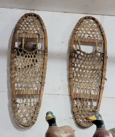 Vintage Baer Paw Snowshoes, View more