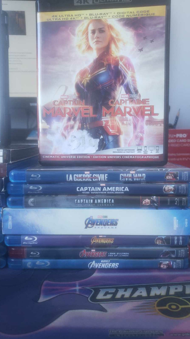 Marvel DC Blu Ray Collection + 4K dans CD, DVD et Blu-ray  à Ouest de l’Île - Image 2
