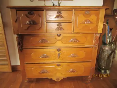 Old hutch , with skeleton key locks Light weight