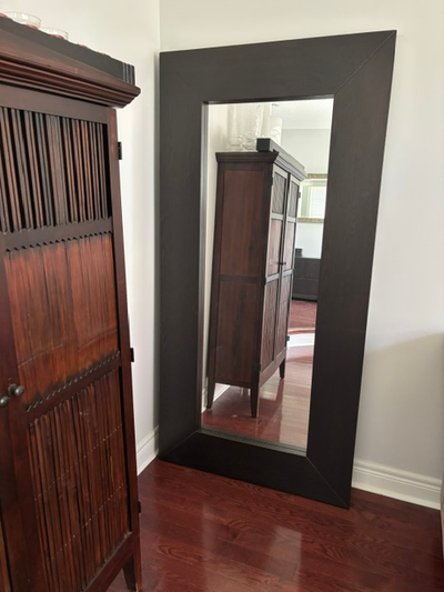 Ikea Mongstad Wall or Floor Mirror Espresso Frame, View more