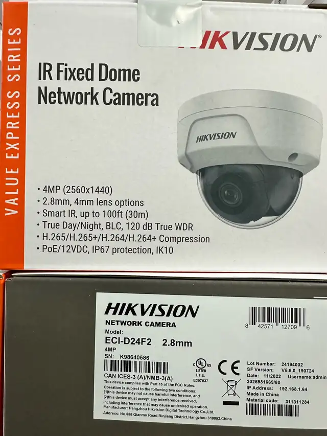 Hikvision AcuSense Camera in Security Systems in Markham / York Region - Image 3