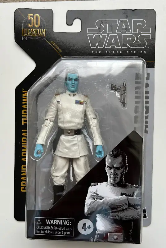Star Wars GRAND ADMIRAL THRAWN Black Series Archive 6" Figure