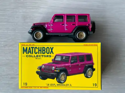 Matchbox premium Hot wheels purple pink Jeep Wrangler, View more