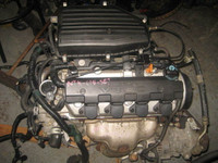 01-02-03-04-05 MOTEUR HONDA CIVIC 1.7L D17A D17A2 ENGINE BAS KM