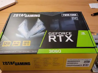 Zotac Geforce Rtx 3060 12gb OC (Open Box), View more