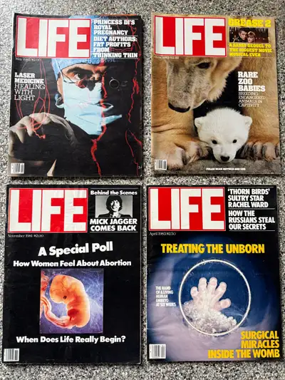 4 Early 80's LIFE Magazines. , View more
