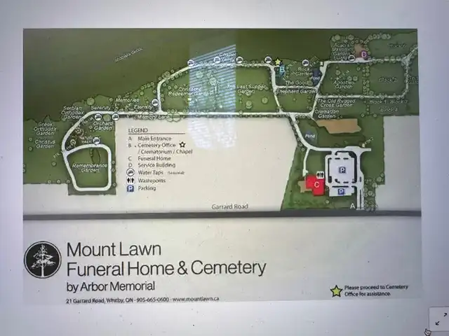 Double Burial Plot, Mount Lawn Cemetery in Whitby in Other in Oshawa / Durham Region - Image 2