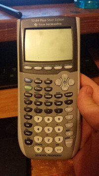 TI-84 Plus Silver Edition Graphing Calculator