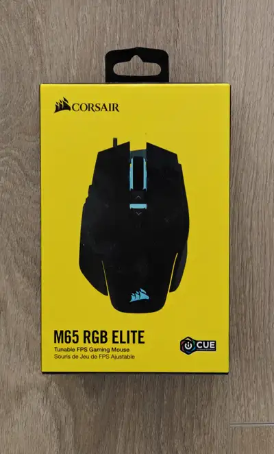 Brand-new Corsair M65 RGB Elite Wired Gaming Mouse UNOPENED, View more