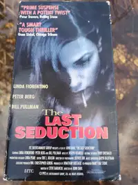 The Last Seduction VHS