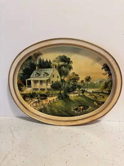 Tin Tray “The American Homestead - Summer”, View more