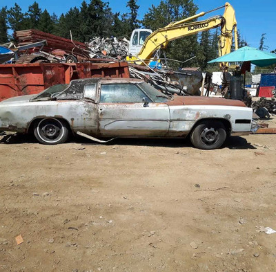 Looking for 1970s and 1980s junk cars