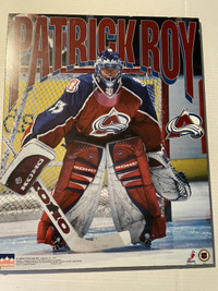 Patrick Roy Plaque 