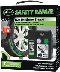 Slime 50048 Emergency Flat Tire Repair Kit