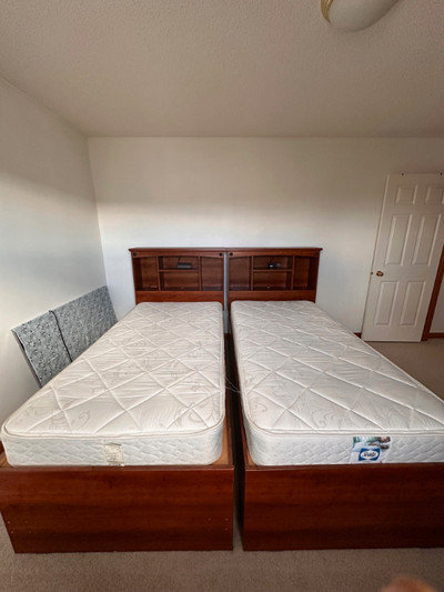 Twin Beds and Mattresses for Sale 2X150, 2X100