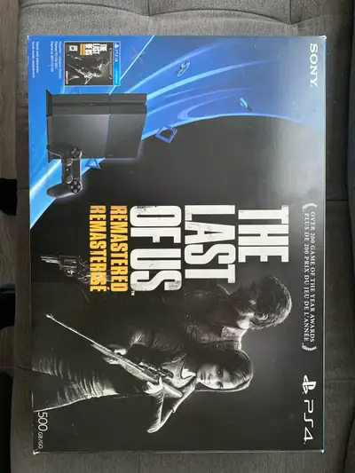 PS4 The last of Us edition 500GB, View more
