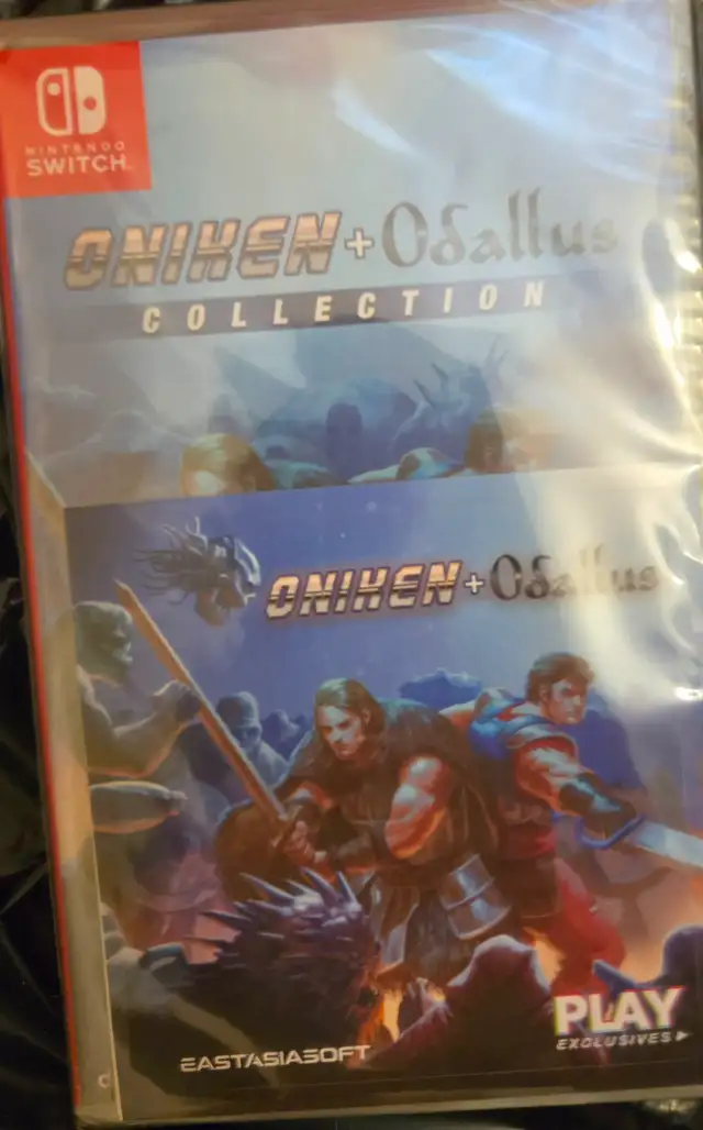 Oniken + Odallus collection switch