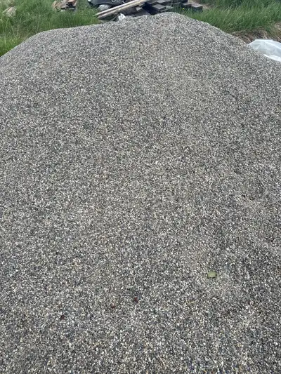 7MM Pea Gravel Regular price is $75 per cubic yard. I have it on blowout sale right now for $40 a cu...
