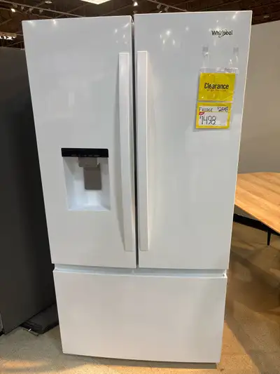 36” whirlpool fridge, View more