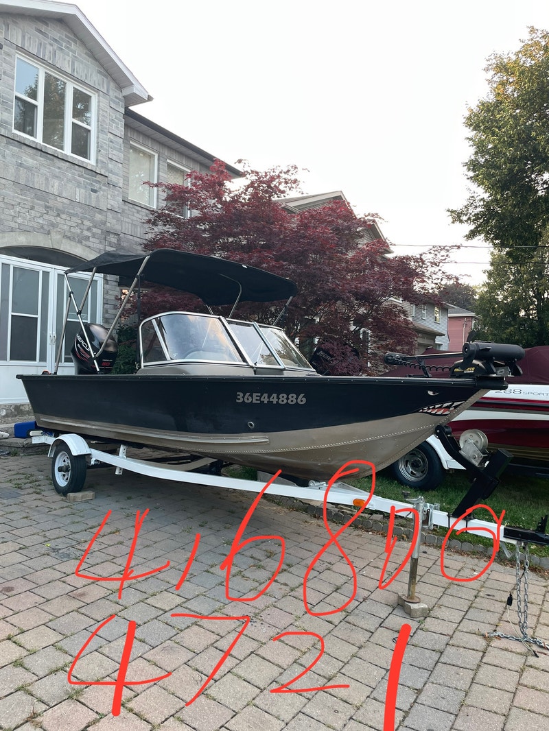 Fishing boat 4stoke engine Powerboats & Motorboats City of Toronto