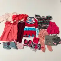 Our Generation girl 18” doll clothes lot fits American girl doll