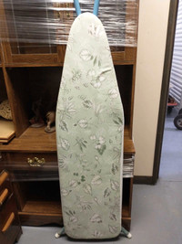 Ironing board with pad