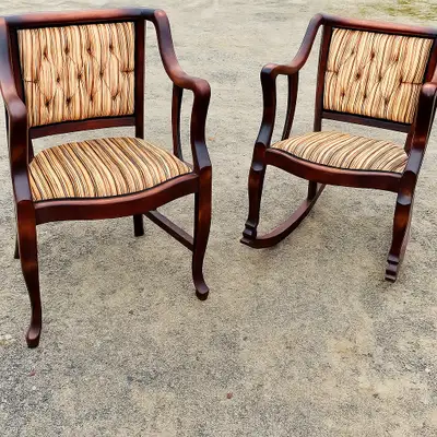 Mahogany Parlor Set (1940-1950’s), View more