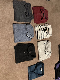 Dress Collar Polo-Banana Republic, American Eagle,Holister& Puma