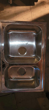Ikea stainless steel sink used