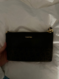 Calvin Klein mini purse with leather strap 