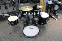 VIPER JR. DRUM SET METALLIC BLACK (#4667)