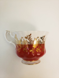 Vintage Royal Albert Regal Red Teacup