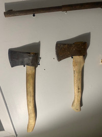 Vintage axes 