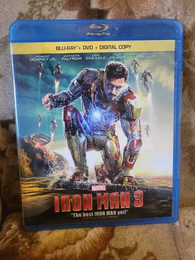 Iron Man 3 Blu-ray, View more
