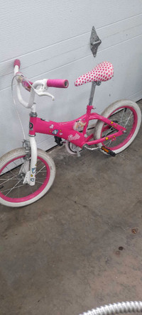 Girls bike(16 inch) 3 to 7 year old
