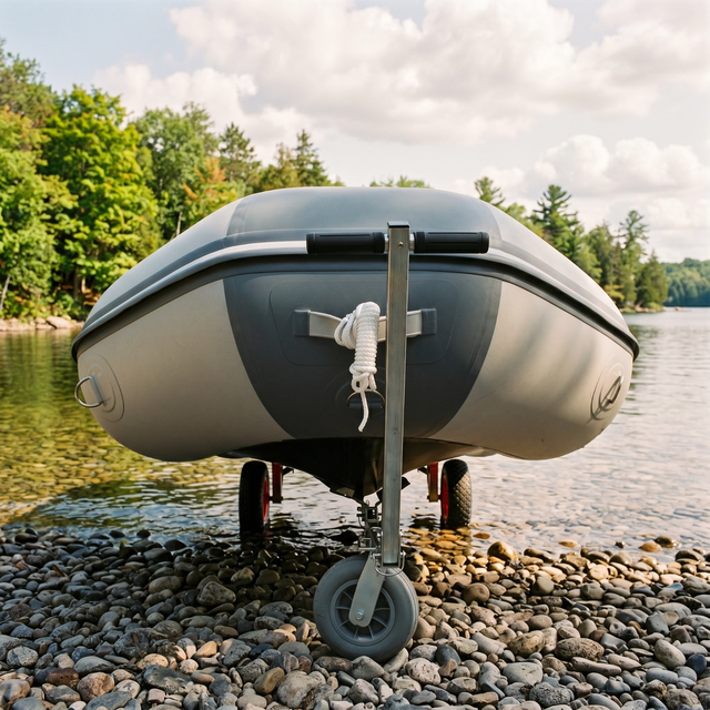 12 ft inflatable boat great for fishing and family use in Fishing, Camping & Outdoors in Gatineau - Image 6