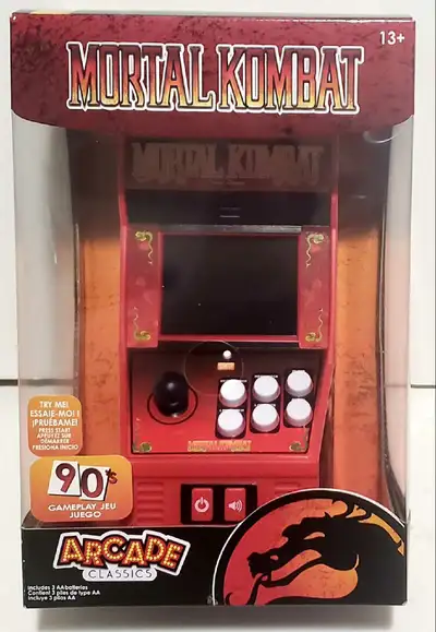 Arcade Classics Mortal Kombat mini, View more