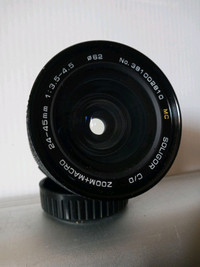 Soligor C/D. 24- 45mm F/3.5-4.5 Wide Angle Lens For Olympus OM