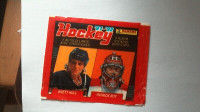 Panini Hockey 91-92 VIDE Photo de Patrick Roy & Brett Hull (B48