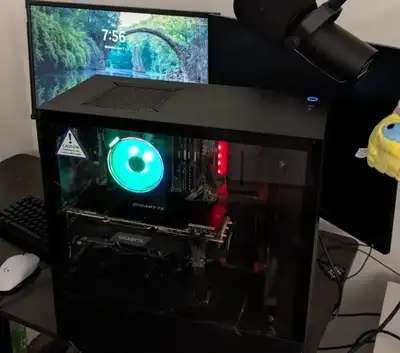 NZXT H510 (Black) AMD Wraith Prism MSI B450 TOMAHAWK GIGABYTE GeForce RTX 2070 Super WINDFORCE OC 3X...
