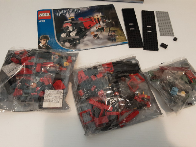 LEGO HARRY POTTER 4758 HOGWARTS EXPRESS , OPEN BOX, BAGS NOT dans Jouets et jeux  à Ville de Montréal - Image 3